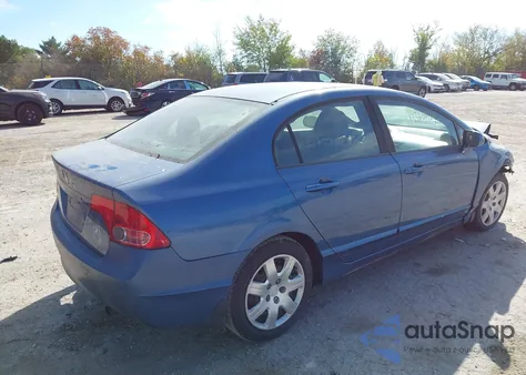 2008 Honda Civic Lx из США, поврежденный, VIN 1HGFA16508L017232